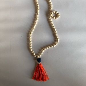 Hand made game day necklace